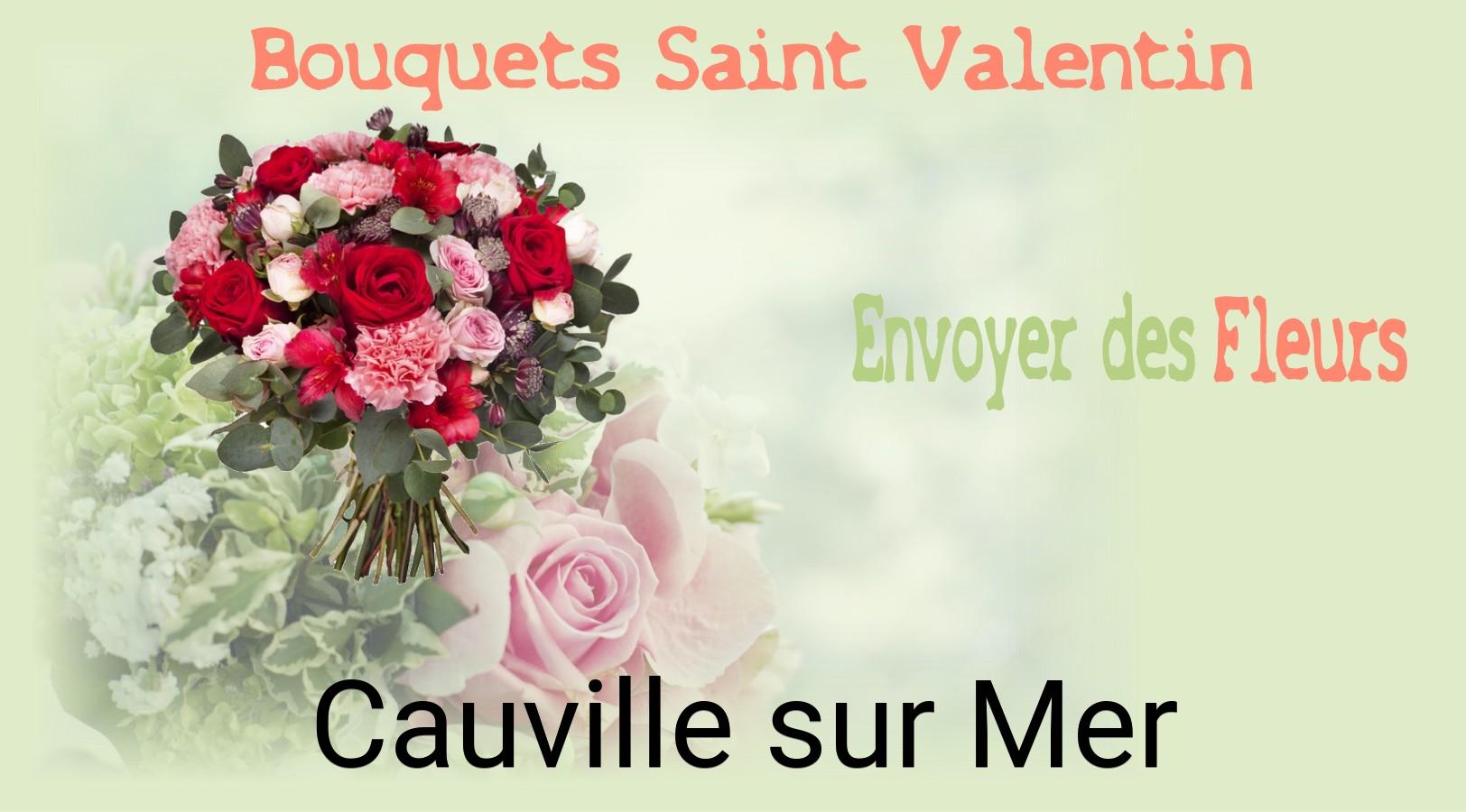 Roses de Saint-Valentin livrées à Cauville-sur-Mer